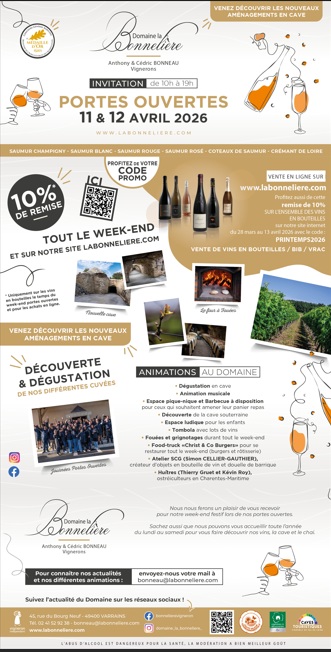 Portes Ouvertes Bonnelière 2026