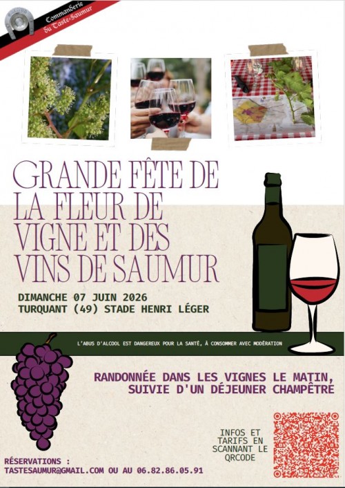 Grande f&ecirc;te de la Fleur de Vigne et des Vins de Saumur