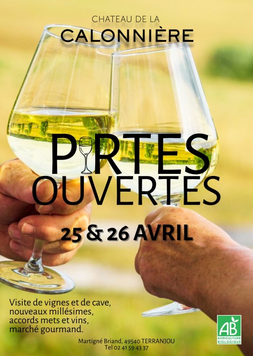 PORTES OUVERTES au Ch&acirc;teau de la Calonni&egrave;re